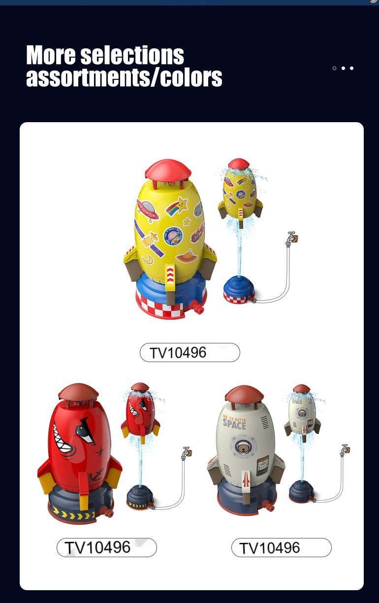 Technology Rocket Sprinkler Toy · TV10496 · detail image 7 of 8