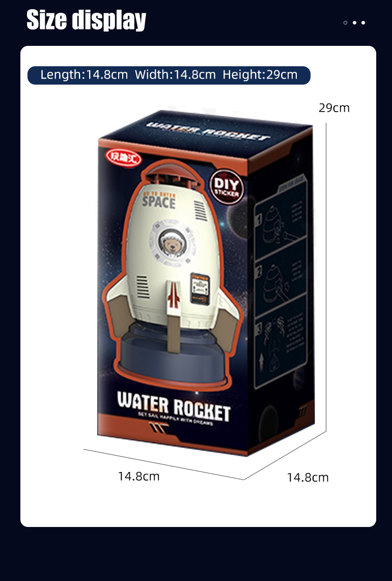 Technology Rocket Sprinkler Toy · TV10496 · detail image 8 of 8