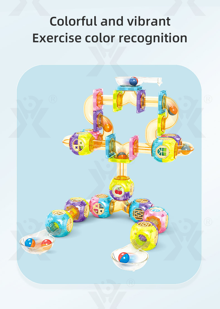 Transparent 3-in-1 Magnetic Building Blocks · TV10653 · detail image 7 of 9