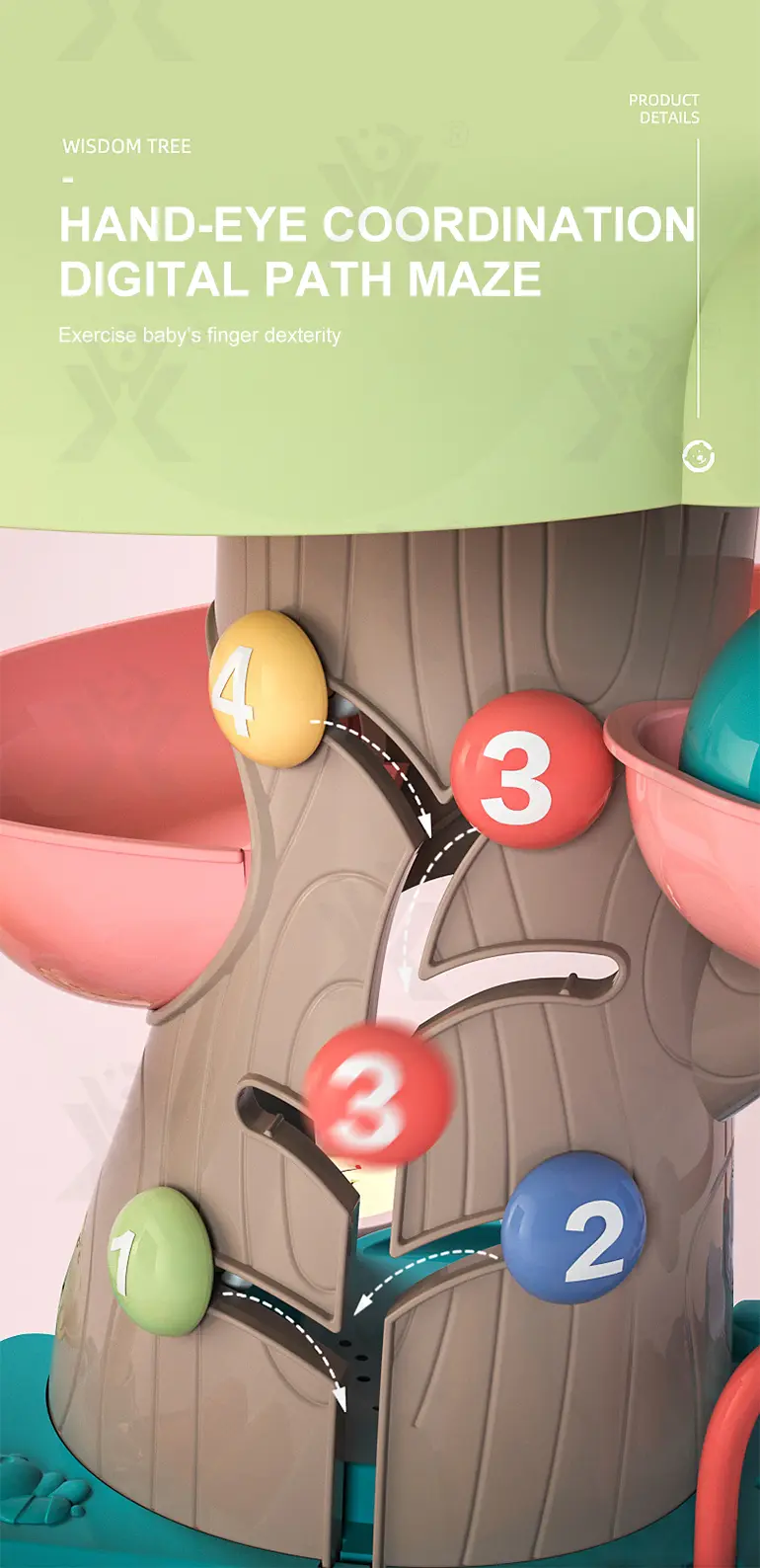 Wisdom Tree Toy With Multi-functions · TV10609 · detail image 7 of 13