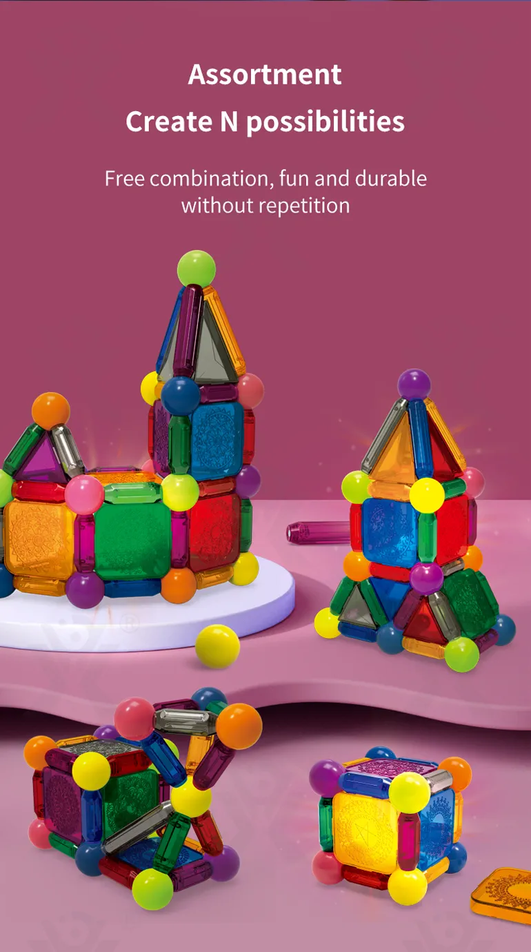 Magnetic Toy with Color Window and Romote-Controlled Light · TV10498 · detail image 6 of 8