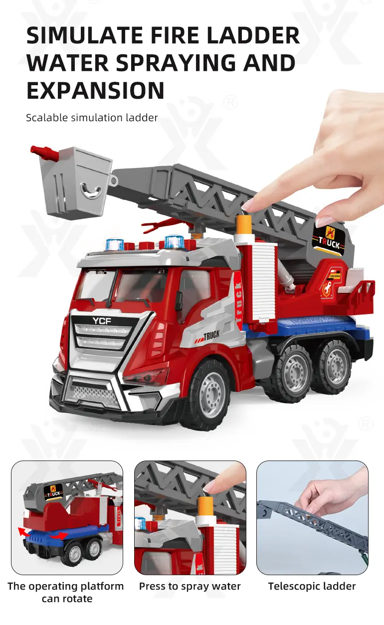 Fire Fighting Truck Toys · TV10637 · detail image 2 of 9