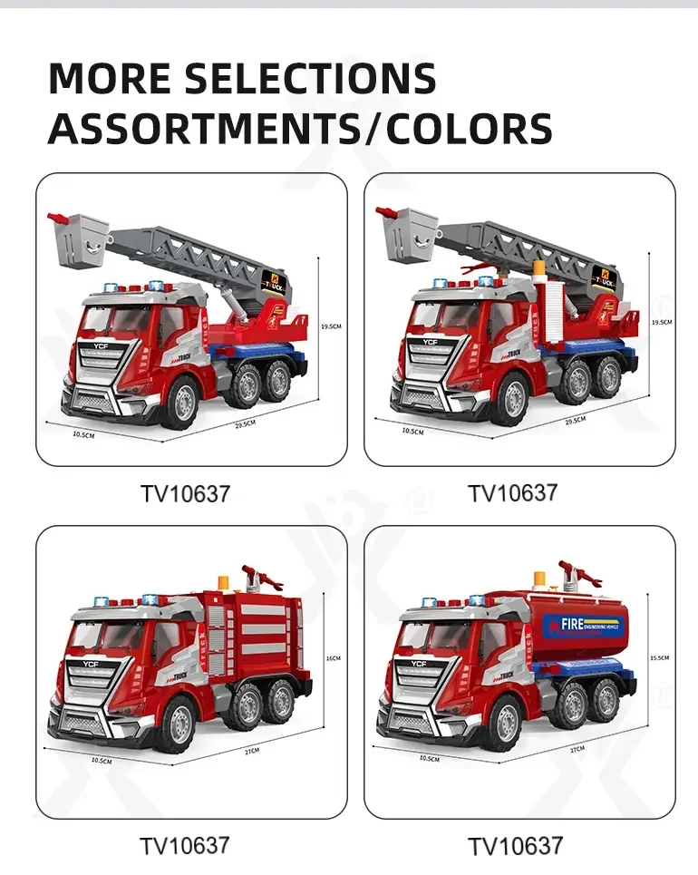 Fire Fighting Truck Toys · TV10637 · detail image 8 of 9