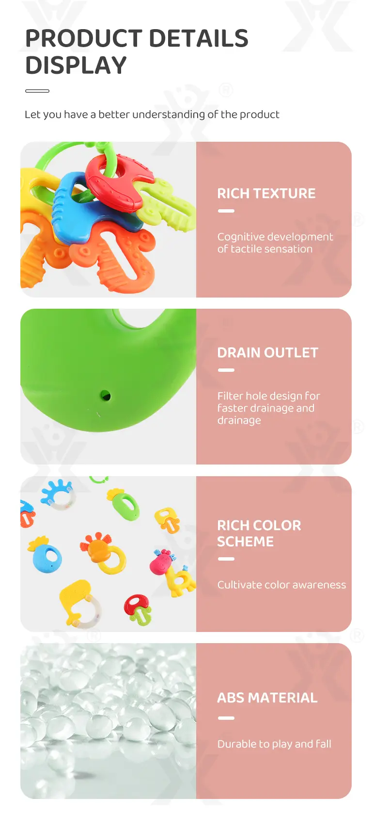 2-in-1 Rattle Teether · TV10611 · detail image 7 of 10