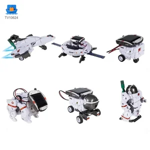 6-in-1 Solar Robot Toy Powered By Solar Energy for Kids STEM Learning · TV10624 · product photo 2 of 6