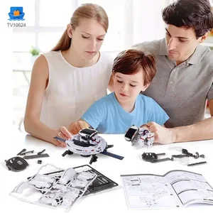 6-in-1 Solar Robot Toy Powered By Solar Energy for Kids STEM Learning · TV10624 · product photo 3 of 6