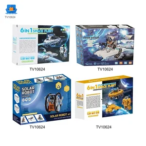 6-in-1 Solar Robot Toy Powered By Solar Energy for Kids STEM Learning · TV10624 · product photo 5 of 6