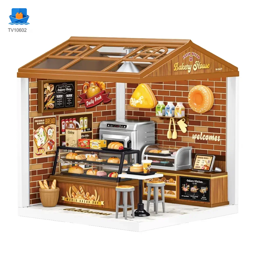 DIY Exquisite Miniatur-Stadt Spielzeug·TV10602·Produktfoto 1 von 7