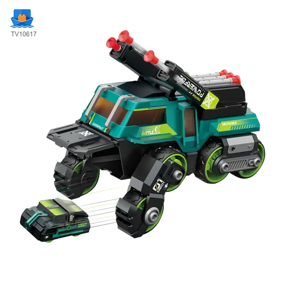Diecast Ejection 2-in-1 Chariot with Deformation, Lights, and Battle Play · TV10617 · product photo 1 of 7