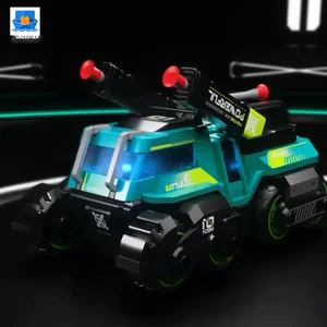Diecast Ejection 2-in-1 Chariot with Deformation, Lights, and Battle Play · TV10617 · product photo 2 of 7
