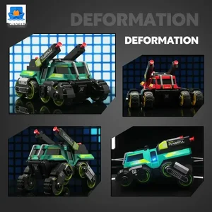 Diecast Ejection 2-in-1 Chariot with Deformation, Lights, and Battle Play · TV10617 · product photo 3 of 7