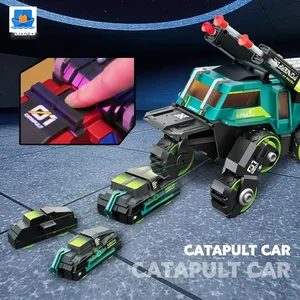 Diecast Ejection 2-in-1 Chariot with Deformation, Lights, and Battle Play · TV10617 · product photo 6 of 7