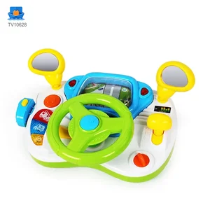 Kids Driving Simulator Toy with Steering Wheel, Gear Shift & Realistic Road Scene · TV10628 · product photo 2 of 6