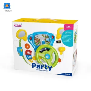Kids Driving Simulator Toy with Steering Wheel, Gear Shift & Realistic Road Scene · TV10628 · product photo 6 of 6