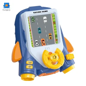 2-in-1 Driving & Space Flight Simulation Toy with Lights, Sounds, and Interactive Controls