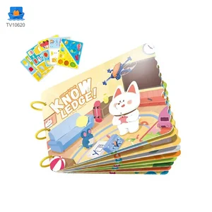 Magic Sticker Book for Kids with Four Learning Themes & Reusable Design · TV10620 · product photo 2 of 7