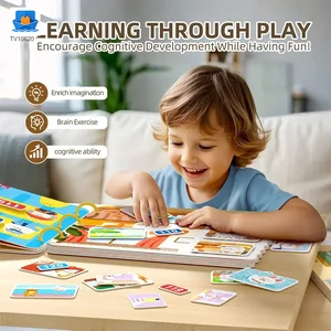 Magic Sticker Book for Kids with Four Learning Themes & Reusable Design · TV10620 · product photo 3 of 7