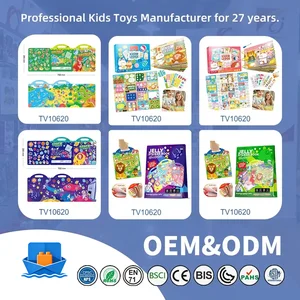 Magic Sticker Book for Kids with Four Learning Themes & Reusable Design · TV10620 · product photo 7 of 7