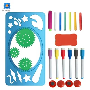 Kids Dual-Sided Painting Table with Chalkboard & Whiteboard · TV10622 · product photo 2 of 6