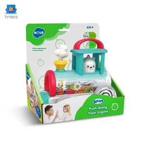 Push-Pull Small Train Toy With Smoke, Gears & Rotating Bead · TV10612 · product photo 6 of 8