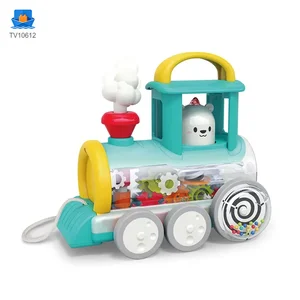 Push-Pull Small Train Toy With Smoke, Gears & Rotating Bead · TV10612 · product photo 7 of 8