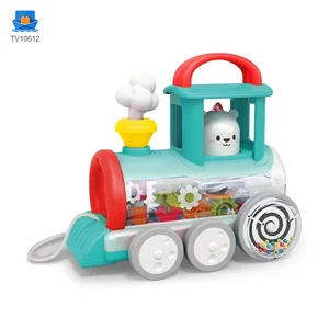 Push-Pull Small Train Toy With Smoke, Gears & Rotating Bead · TV10612 · product photo 8 of 8
