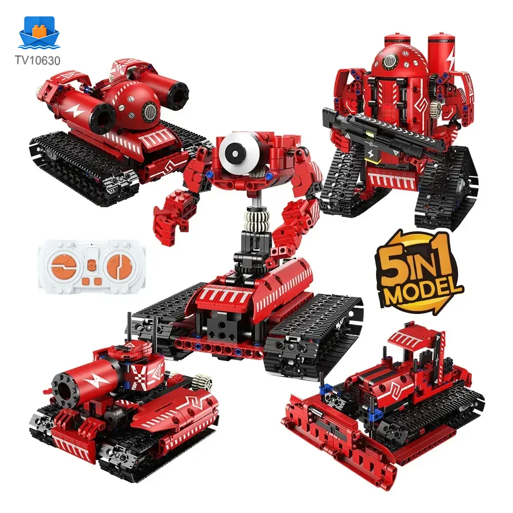 5-in-1 Programming Electric Robot with RC/APP Control & Transformable Models · TV10630 · product photo 1 of 7