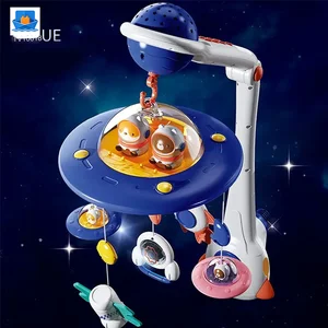 Soothing Space Bed Bell with Star Projection, Music, and Rotating Pendant · TV10618 · product photo 2 of 7