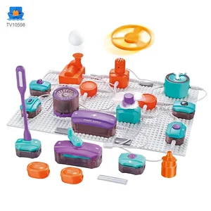 Electronic Bricks With 100+ Circuit Experiments