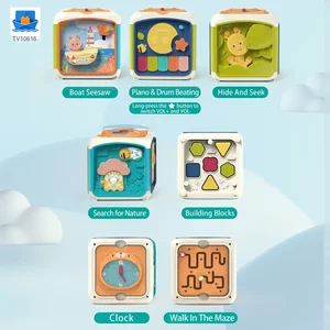7-in-1 Activity Cube Seven Facet Toy with Music, Shapes, and Interactive Play · TV10616 · product photo 3 of 6