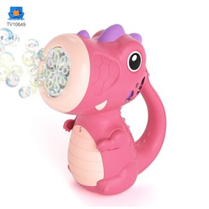 Cute Dinosaur Bubble Machine with Lights & Music · TV10649 · product photo 2 of 6