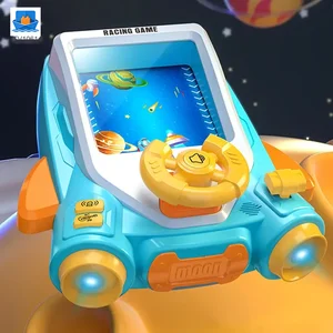 2-in-1 Space Car Game Machine Toy with Lights, Sounds, and Dual Charging Options · TV10614 · product photo 2 of 6