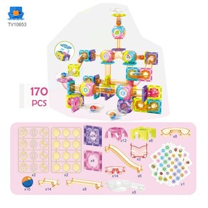 Transparent 3-in-1 Magnetic Building Blocks · TV10653 · product photo 3 of 6