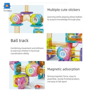 Transparent 3-in-1 Magnetic Building Blocks · TV10653 · product photo 4 of 6