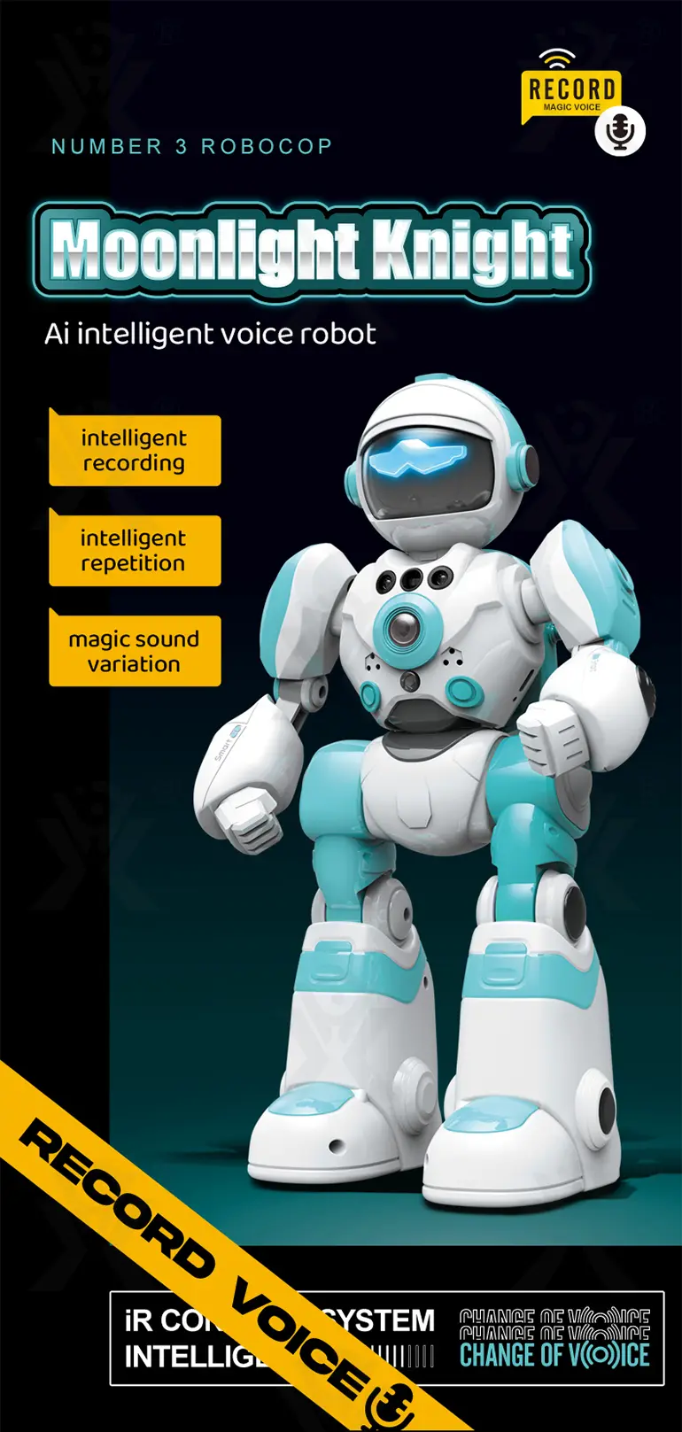 Intelligent Voice Robot Toy In Bulk, RC Control, AI Robot Toy · TV10579 · detail image 1 of 10