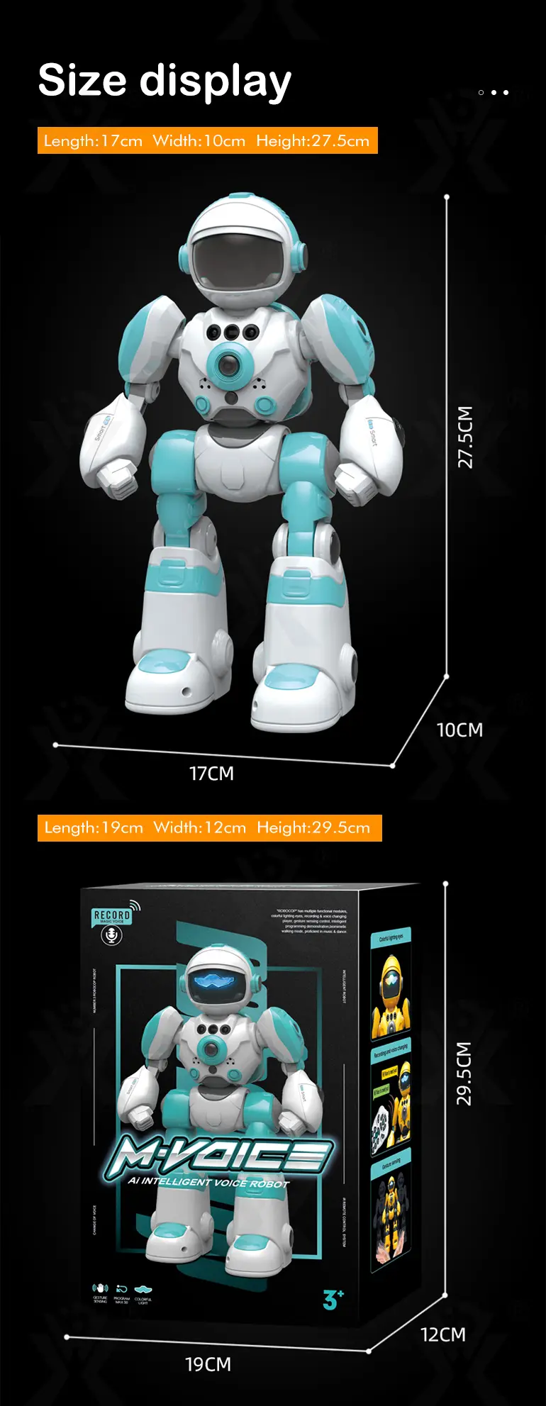 Intelligent Voice Robot Toy In Bulk, RC Control, AI Robot Toy · TV10579 · detail image 10 of 10