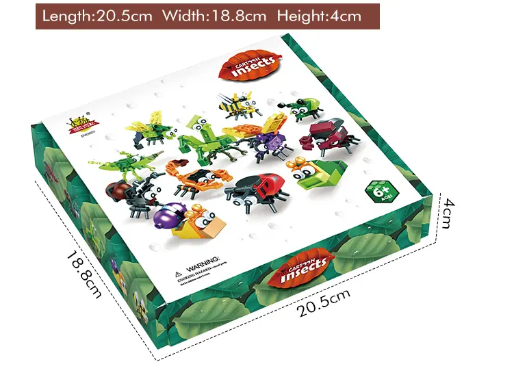 Insect Set Building Bricks For Kids Creative Playing · TV10586 · detail image 7 of 7