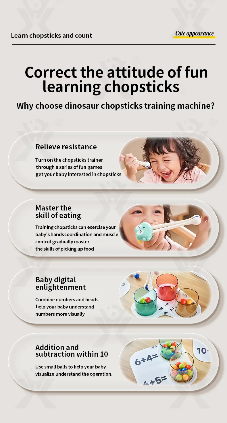Chopsticks Training Machine Toy, Educational Toy · TV10605 · detail image 4 of 9