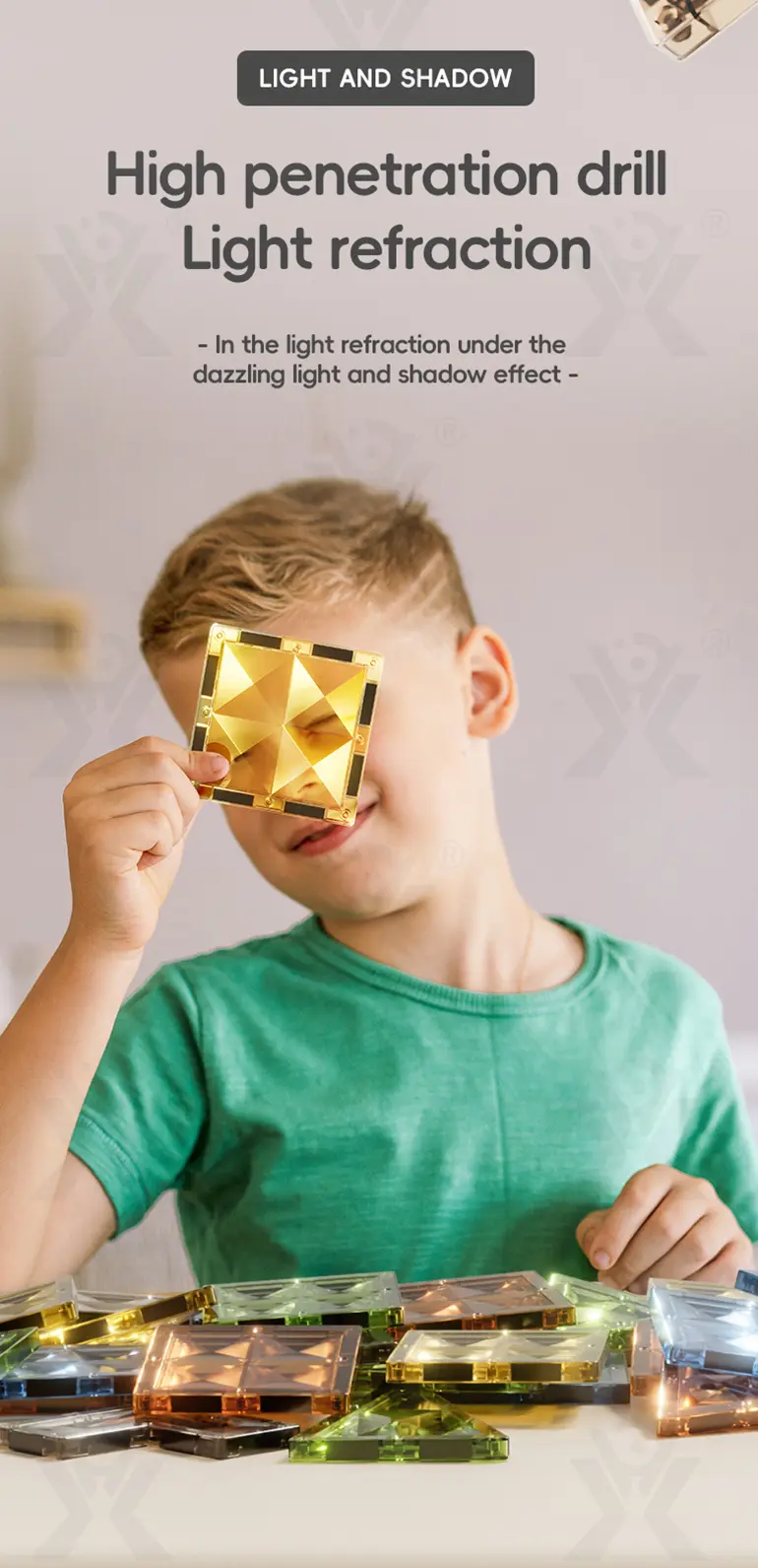 Lumineszierende Magnetische Bricks·TV10563·Detailaufnahme 6 von 14