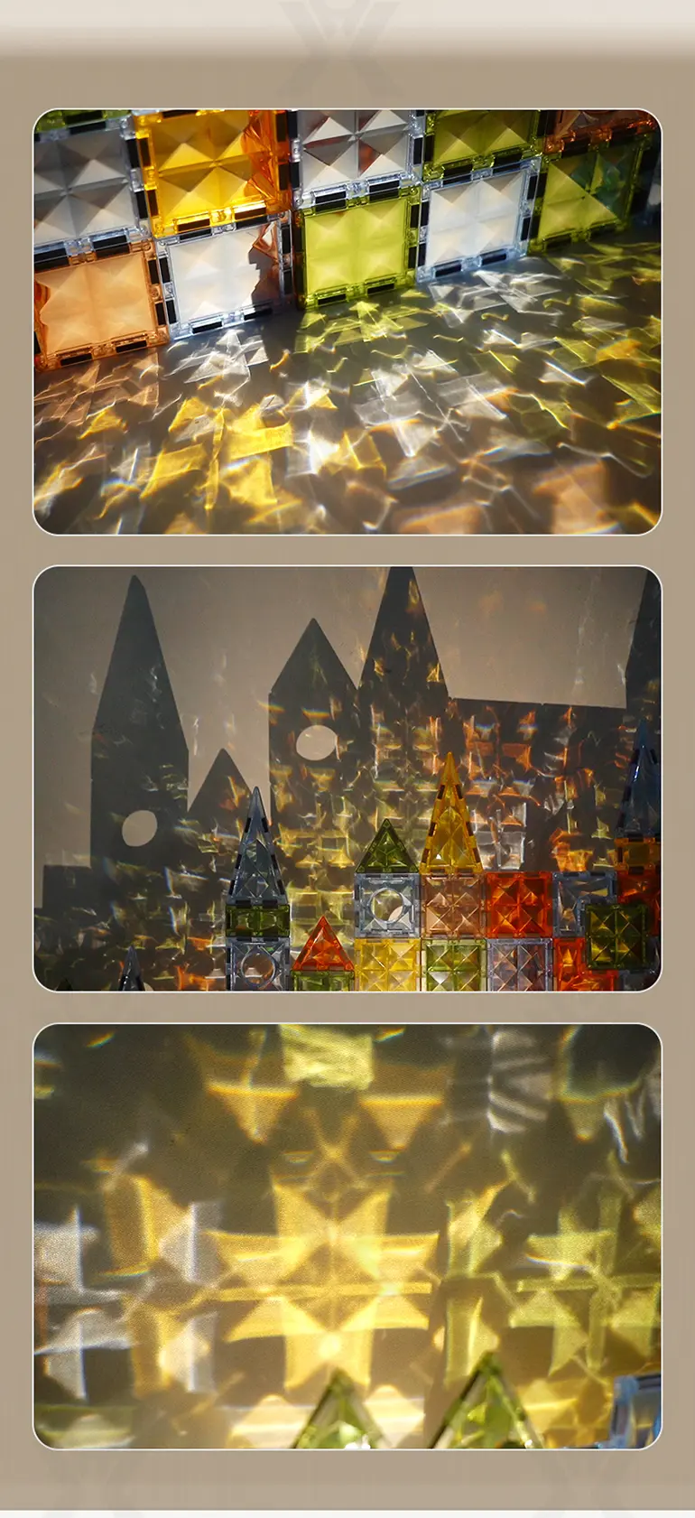 Glowing Magnetic Brick Toy · TV10575 · detail image 8 of 15