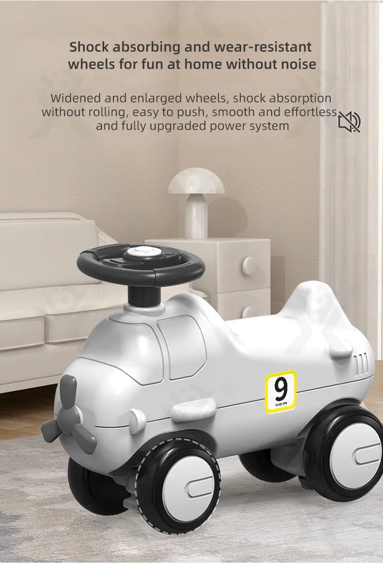 2-in-1 Rocking Horse & Scooter Toy, 3 Years and Up · TV10572 · detail image 4 of 12