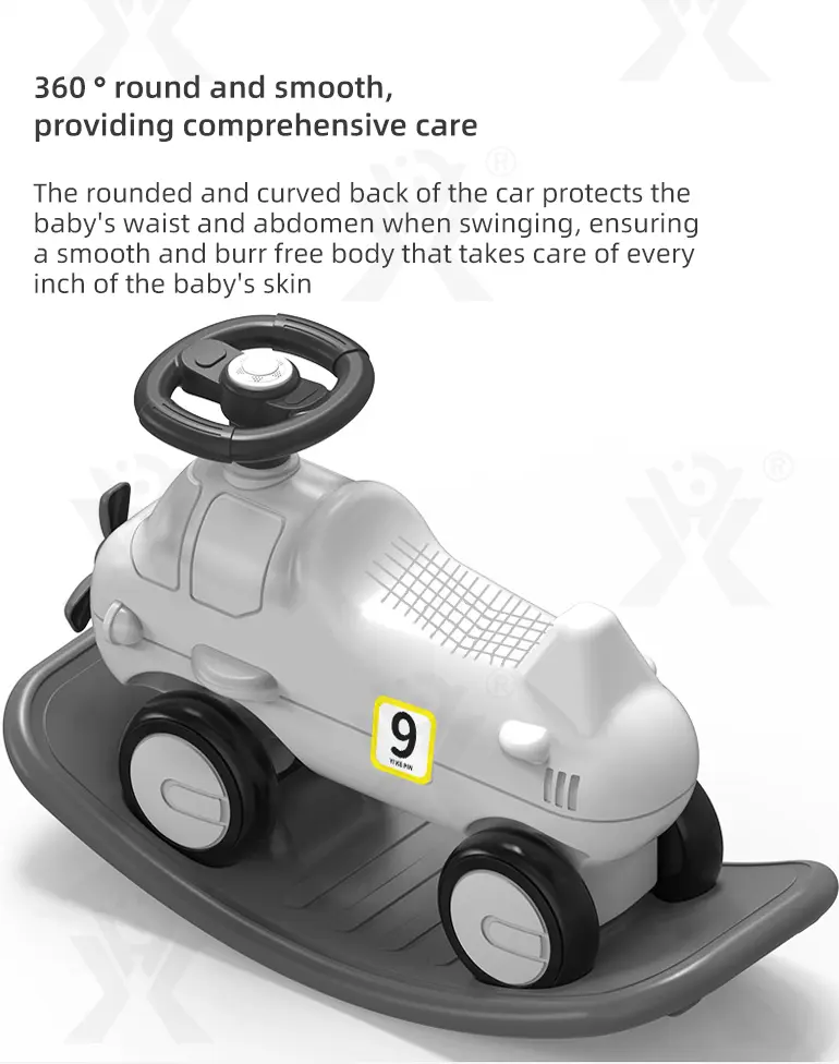 2-in-1 Rocking Horse & Scooter Toy, 3 Years and Up · TV10572 · detail image 9 of 12