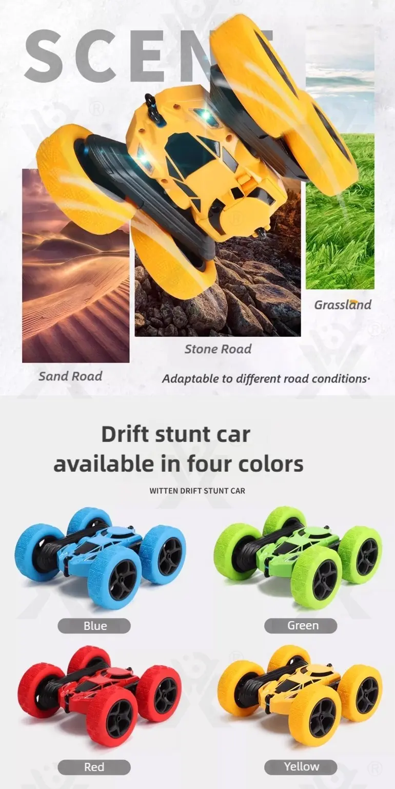 2.4G RC Doppelseitiges Stunt-Auto - Spielzeug , RC Spielzeug·TV10597·Detailaufnahme 2 von 16