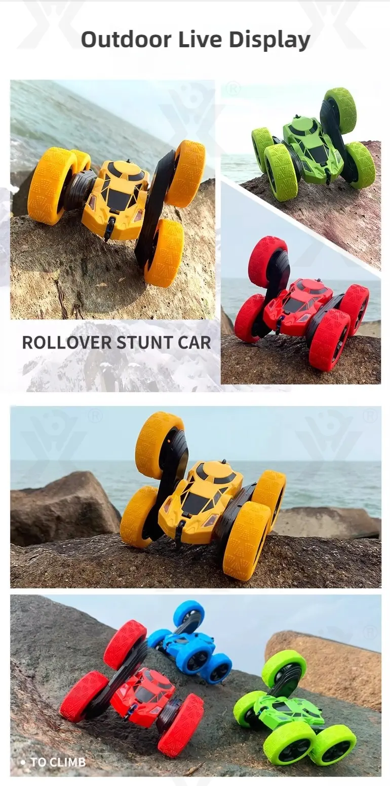 2.4G RC Doppelseitiges Stunt-Auto - Spielzeug , RC Spielzeug·TV10597·Detailaufnahme 3 von 16