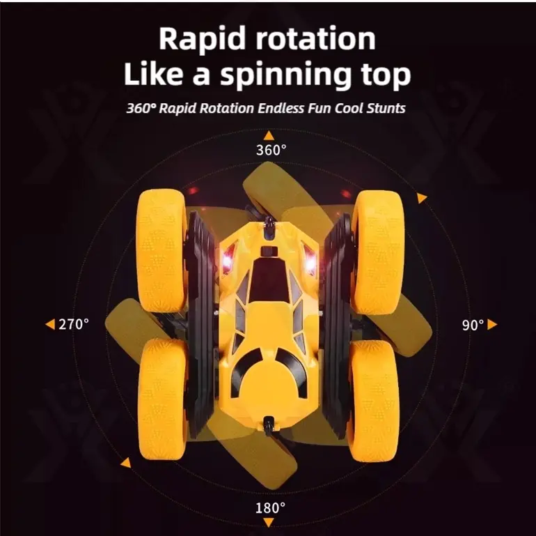 2.4G RC Doppelseitiges Stunt-Auto - Spielzeug , RC Spielzeug·TV10597·Detailaufnahme 4 von 16