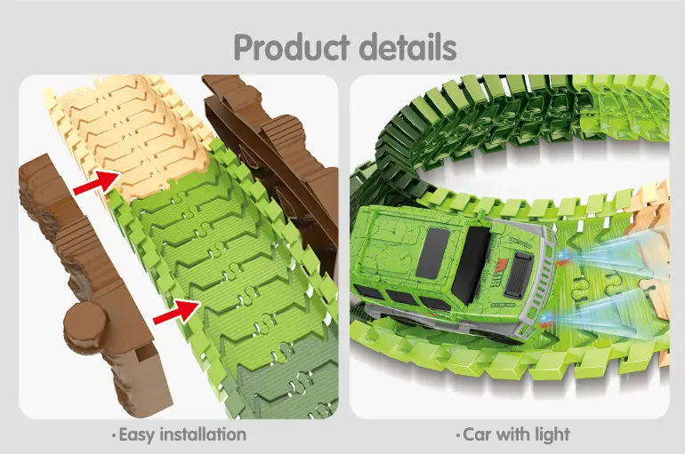 Volcano Dinosaur Track Toy, Spray and Light · TV10582 · detail image 5 of 7