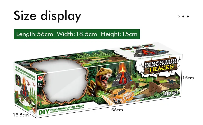 Volcano Dinosaur Track Toy, Spray and Light · TV10582 · detail image 7 of 7