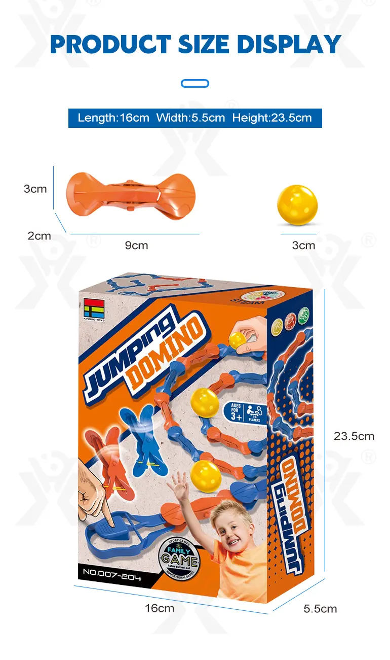 Jumping Domino Game Toy Supplier · TV10606 · detail image 7 of 7