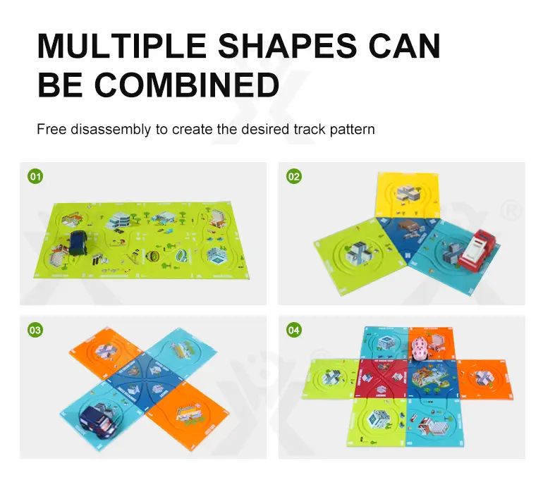 DIY Magnetic Puzzle Track Toy, Track Toy Set · TV10607 · detail image 3 of 8