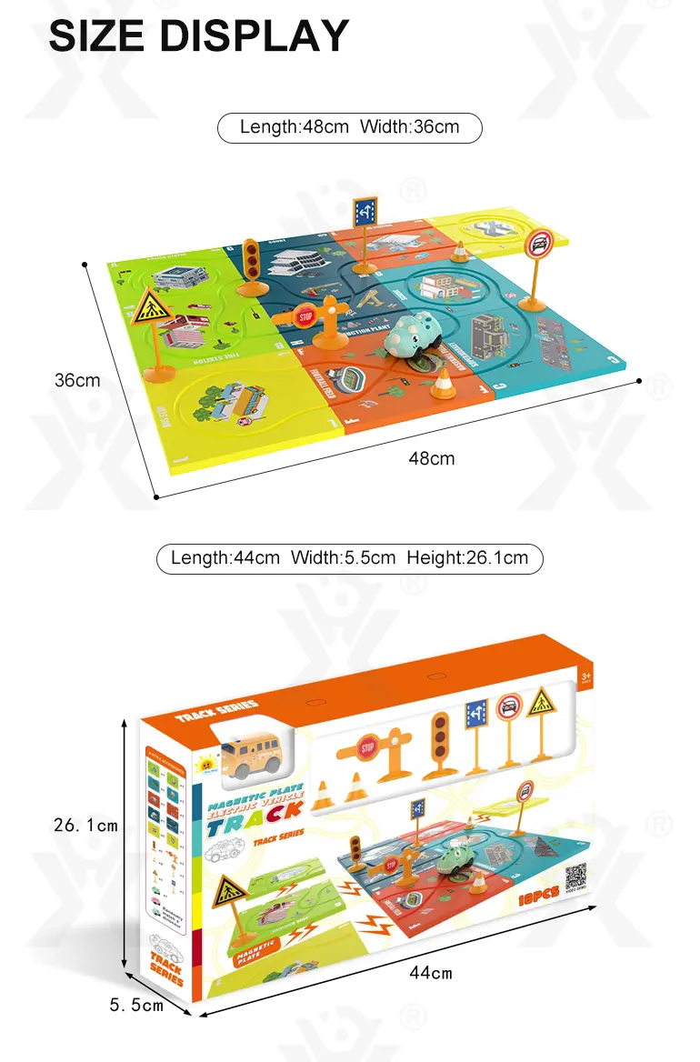 DIY Magnetic Puzzle Track Toy, Track Toy Set · TV10607 · detail image 8 of 8
